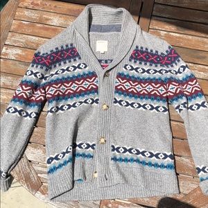 Wool cardigan